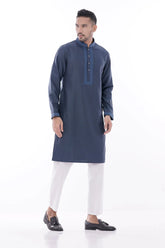 Men's Premium Panjabi (Navy)